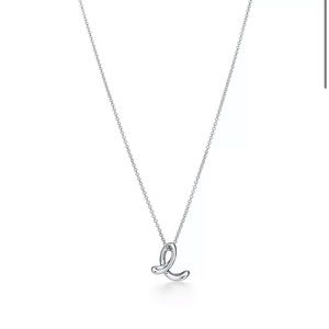 Tiffany Elsa Peretti Alphabet Letter E Charm